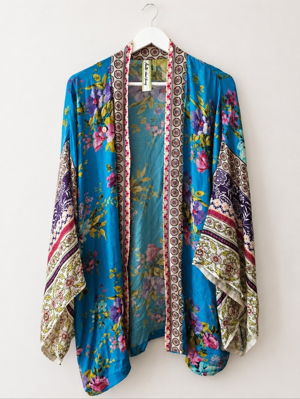 Aratta Silent Journey Boho Floral Kimono Cardigan – New With Tags